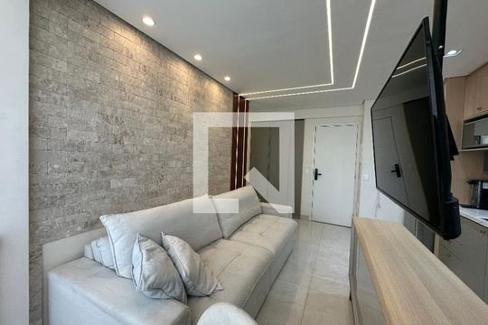 Sala de apartamento à venda com 2 quartos, 48m² em Bethaville I, Barueri