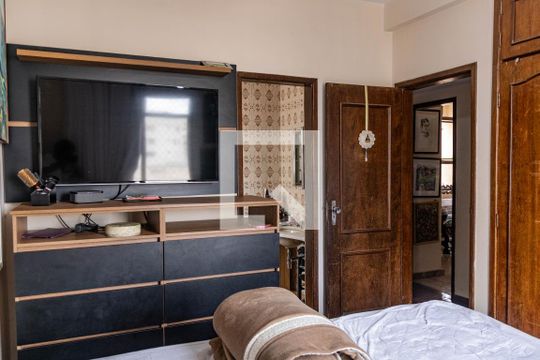 Suíte de apartamento à venda com 4 quartos, 129m² em Grajaú, Belo Horizonte