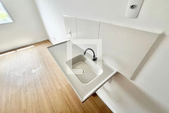 Sala/Cozinha de apartamento à venda com 1 quarto, 17m² em Casa Verde Alta, São Paulo
