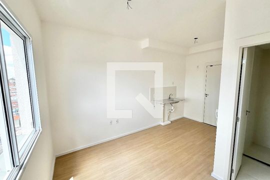 Sala/Cozinha de apartamento à venda com 1 quarto, 17m² em Casa Verde Alta, São Paulo