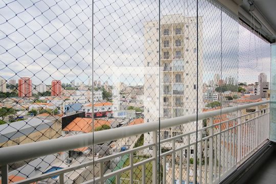 Varanda de apartamento para alugar com 3 quartos, 75m² em Chácara Santo Antônio (zona Leste), São Paulo