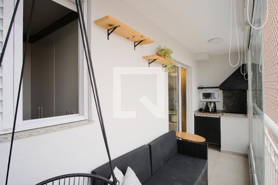 Varanda de apartamento para alugar com 3 quartos, 75m² em Chácara Santo Antônio (zona Leste), São Paulo
