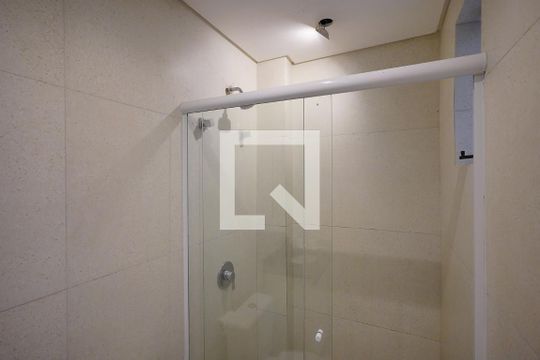 Banheiro de kitnet/studio para alugar com 1 quarto, 52m² em Santo Antonio de Lisboa, Florianópolis