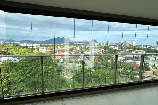 Varanda de apartamento à venda com 4 quartos, 156m² em Barra da Tijuca, Rio de Janeiro