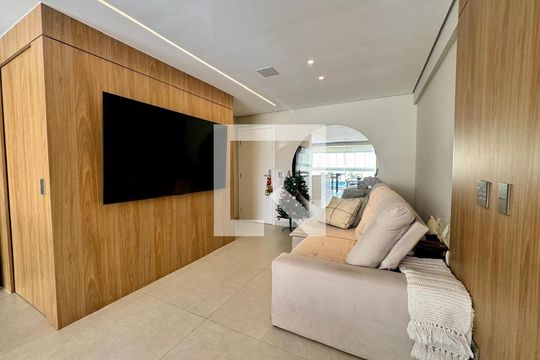 sala de apartamento para alugar com 3 quartos, 87m² em Vila da Serra, Nova Lima