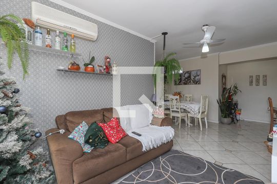 Sala de apartamento à venda com 3 quartos, 90m² em Vila Ipiranga, Porto Alegre
