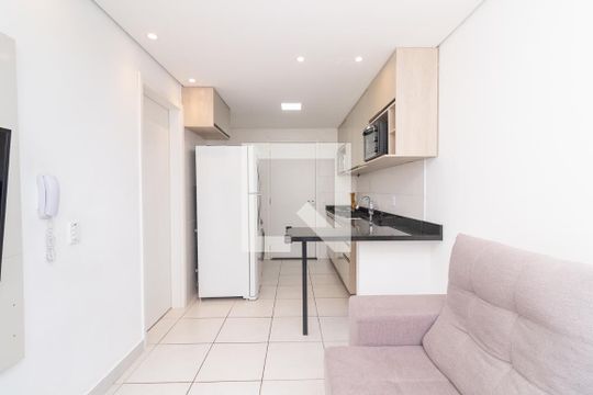 Sala de apartamento à venda com 1 quarto, 28m² em Vila Penteado, São Paulo