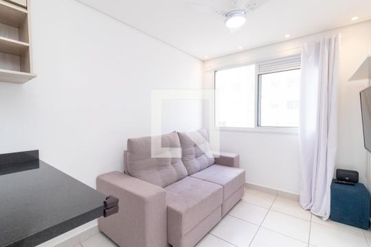 Sala de apartamento à venda com 1 quarto, 28m² em Vila Penteado, São Paulo