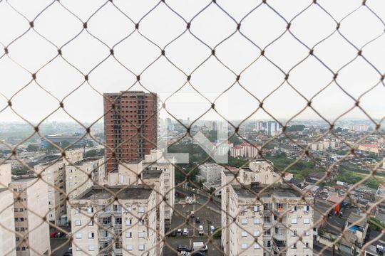 Vista Varanda da Sala de apartamento à venda com 2 quartos, 69m² em Vila Carmosina, São Paulo