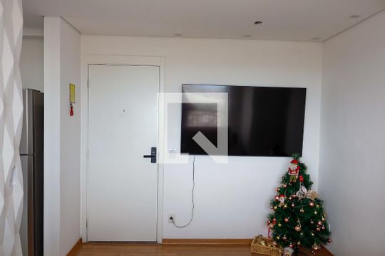 sala de apartamento à venda com 2 quartos, 47m² em Padroeira, Osasco