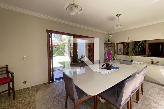 Sala de Jantar de casa de condomínio para alugar com 4 quartos, 950m² em Parque Dom Henrique, Cotia
