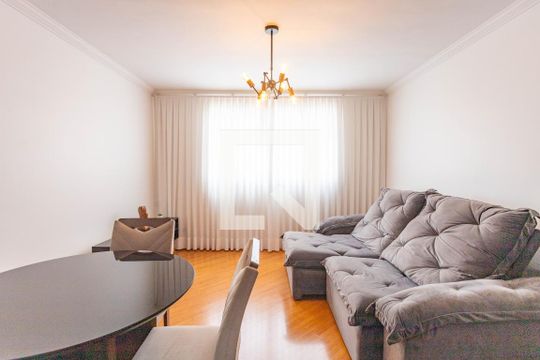 Sala  de apartamento à venda com 2 quartos, 70m² em Centro, Diadema