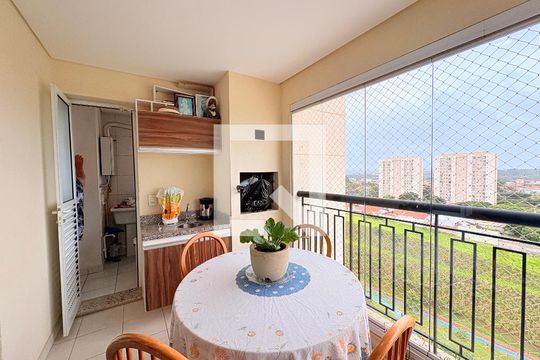Sacada de apartamento à venda com 3 quartos, 119m² em Jardim Ermida I, Jundiaí