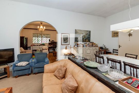 Sala de casa para alugar com 4 quartos, 950m² em Brooklin, São Paulo