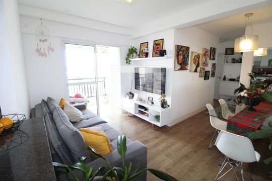 Sala de apartamento para alugar com 2 quartos, 72m² em Parque Residencial Aquarius, São José dos Campos