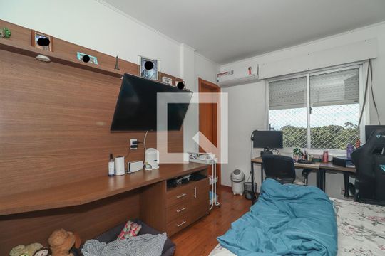 Quarto Suíte de apartamento à venda com 2 quartos, 76m² em São Sebastião, Porto Alegre