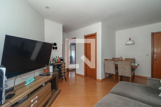 Sala de apartamento à venda com 2 quartos, 76m² em São Sebastião, Porto Alegre