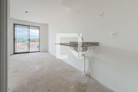Cozinha de kitnet/studio à venda com 1 quarto, 27m² em Cursino, São Paulo