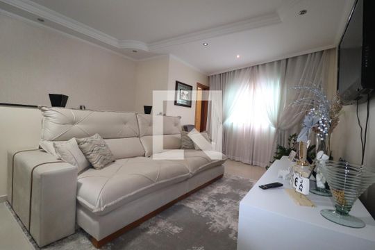 Sala de casa à venda com 3 quartos, 137m² em Jardim Progresso, Santo André