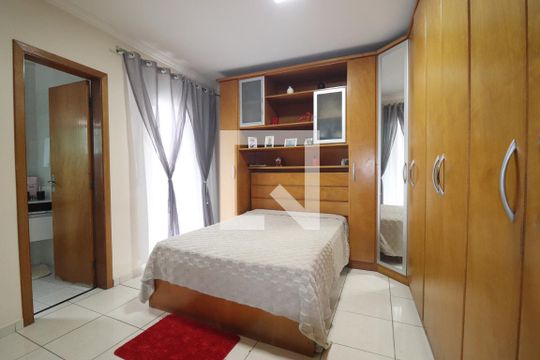 Quarto 1 suíte de casa à venda com 3 quartos, 137m² em Jardim Progresso, Santo André