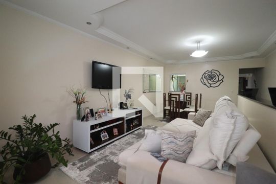 Sala de casa à venda com 3 quartos, 137m² em Jardim Progresso, Santo André