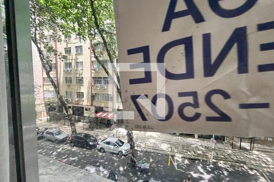 Placa de apartamento para alugar com 1 quarto, 80m² em Copacabana, Rio de Janeiro