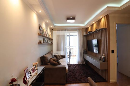 Sala de apartamento para alugar com 2 quartos, 58m² em Rudge Ramos, São Bernardo do Campo