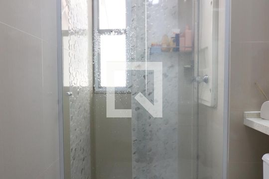 Quarto 1 Suíte Banheiro  de apartamento para alugar com 2 quartos, 58m² em Rudge Ramos, São Bernardo do Campo