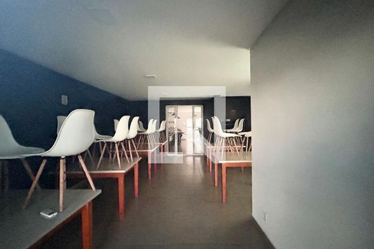 Área comum - Salão de festas de apartamento à venda com 2 quartos, 51m² em Feitoria, São Leopoldo