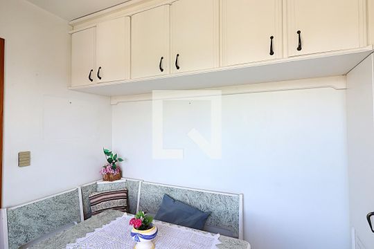 Sala de Café de apartamento à venda com 3 quartos, 243m² em Chácara das Pedras, Porto Alegre