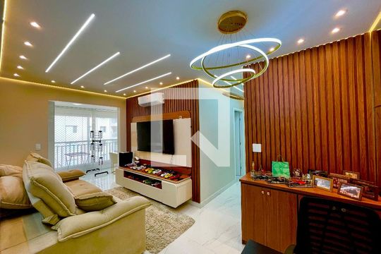 Sala de apartamento à venda com 2 quartos, 70m² em Vila Progresso, Guarulhos