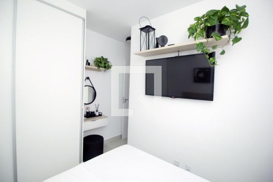 Suíte 1 de apartamento à venda com 3 quartos, 138m² em Vila Valparaíso, Santo André