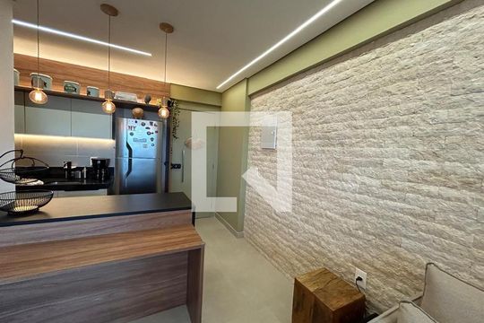 Sala de apartamento para alugar com 1 quarto, 46m² em Ondina, Salvador