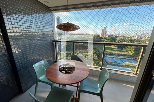 Varanda de apartamento para alugar com 1 quarto, 46m² em Ondina, Salvador