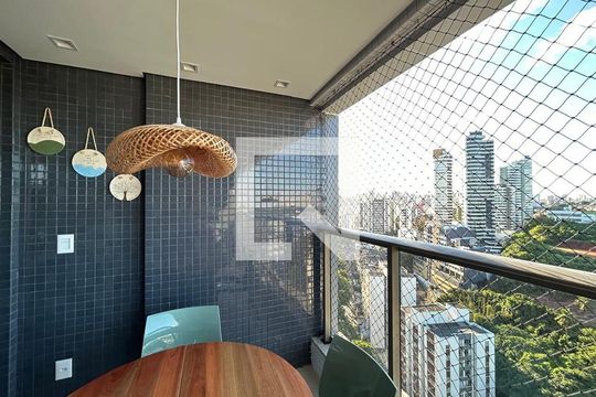 Varanda de apartamento para alugar com 1 quarto, 46m² em Ondina, Salvador
