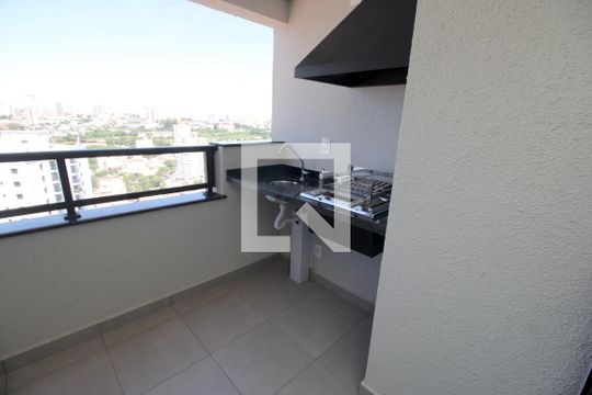 Varanda gourmet de apartamento à venda com 2 quartos, 65m² em Parque das Nações, Santo André