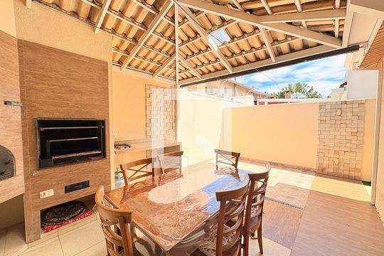 Área gourmet de casa de condomínio à venda com 3 quartos, 110m² em Jardim Shangai, Jundiaí