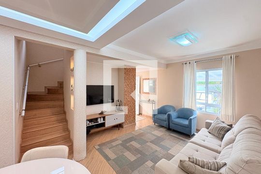 Sala de casa de condomínio à venda com 3 quartos, 110m² em Jardim Shangai, Jundiaí