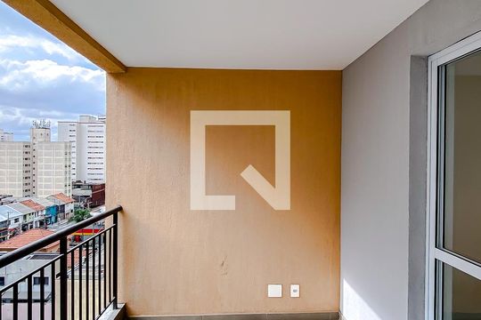 Varanda de kitnet/studio para alugar com 1 quarto, 26m² em Belenzinho, São Paulo