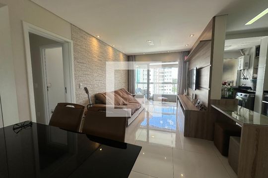 Sala de apartamento à venda com 2 quartos, 80m² em Vila Nilva, Barueri