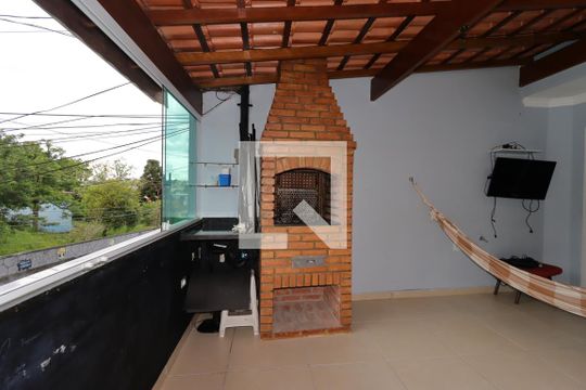 Área Gourmet de casa à venda com 3 quartos, 152m² em Vila Bela Vista, Santo André