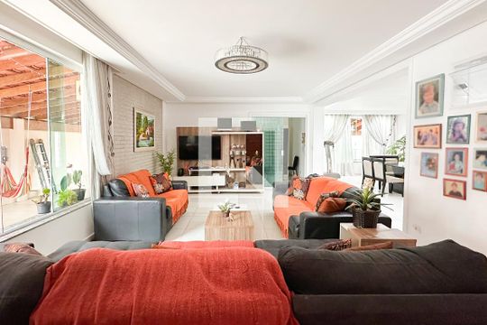 Sala - Casa 1 de casa à venda com 6 quartos, 448m² em Nova Petrópolis, São Bernardo do Campo