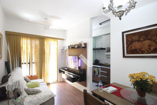 Sala de apartamento à venda com 1 quarto, 35m² em Jacarepaguá, Rio de Janeiro