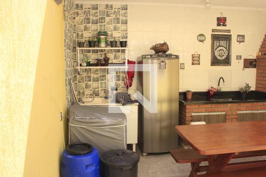 Espaço Gourmet de casa à venda com 3 quartos, 158m² em Jardim Bebedouro, Guarulhos