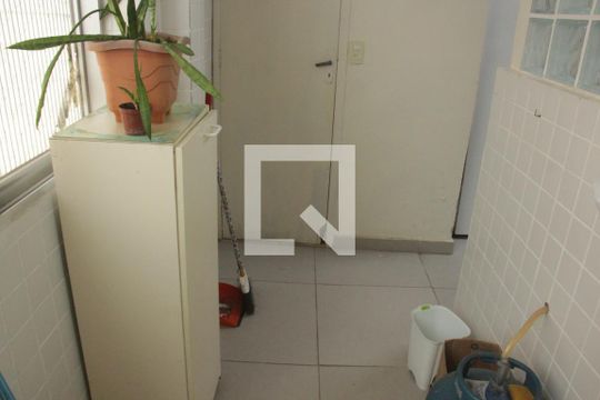 Área de Serviço de apartamento para alugar com 3 quartos, 116m² em José Menino, Santos