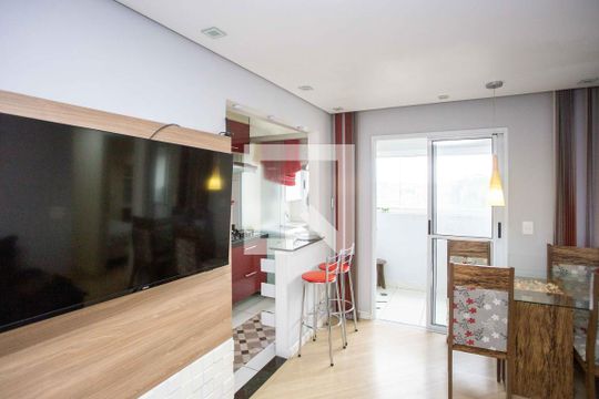 Sala de apartamento à venda com 2 quartos, 51m² em Centro, Diadema