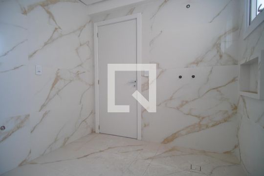 banheiro da Suíte 1 de apartamento à venda com 3 quartos, 240m² em Morro do Espelho, São Leopoldo