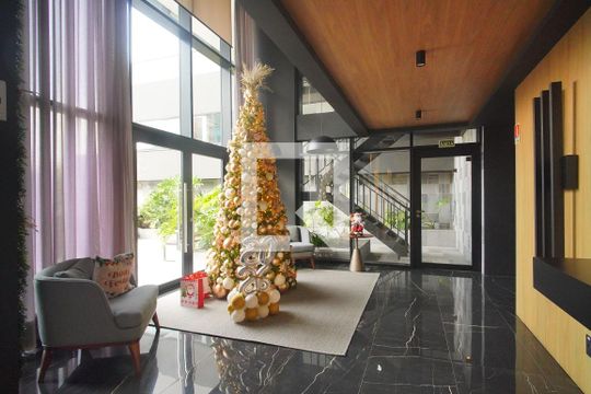 Hall de entrada de apartamento à venda com 3 quartos, 140m² em Morro do Espelho, São Leopoldo