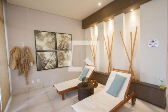 Área comum de apartamento à venda com 1 quarto, 45m² em Brooklin, São Paulo
