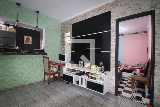 Casa 2 Sala de casa à venda com 3 quartos, 125m² em Jardim Jamaica, Santo André